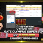 BUKTI JACKPOT SLOT GATES OF OLYMPUS SUPER SCATER TERPERCAYA DI INDONESIA TGL 19-06-2025